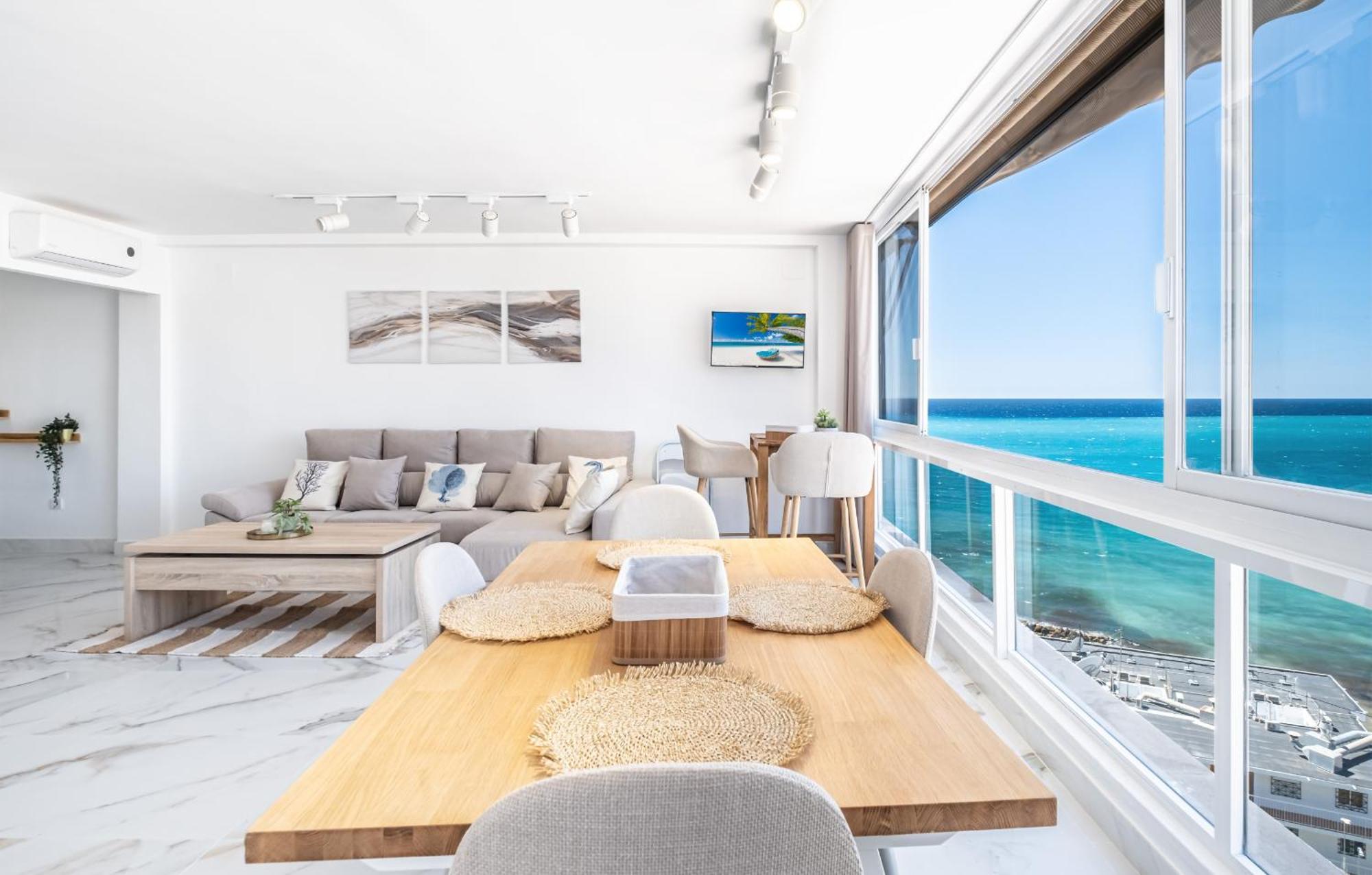 Atalaya Beach Apartments Sea View Финестрат Экстерьер фото