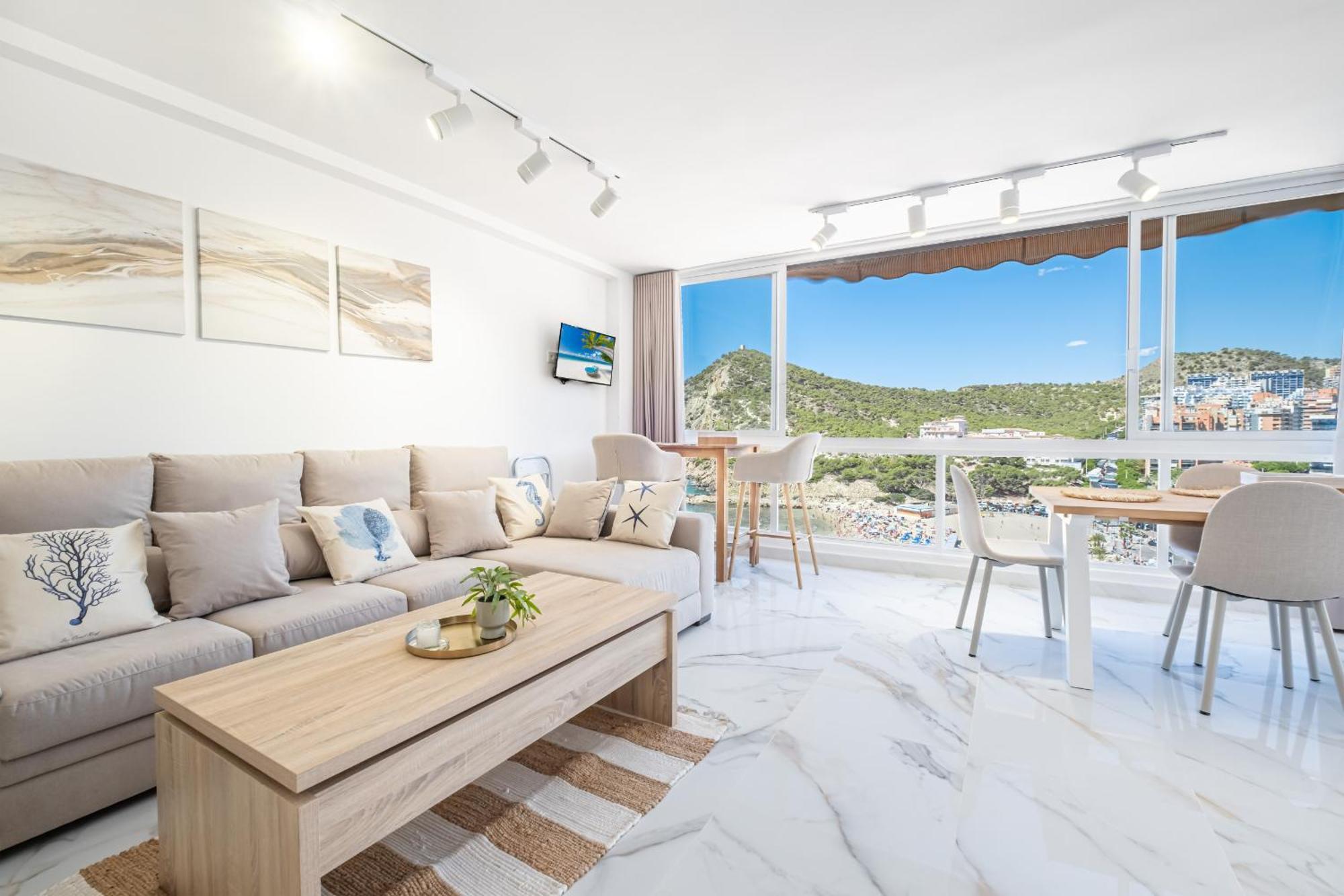 Atalaya Beach Apartments Sea View Финестрат Экстерьер фото
