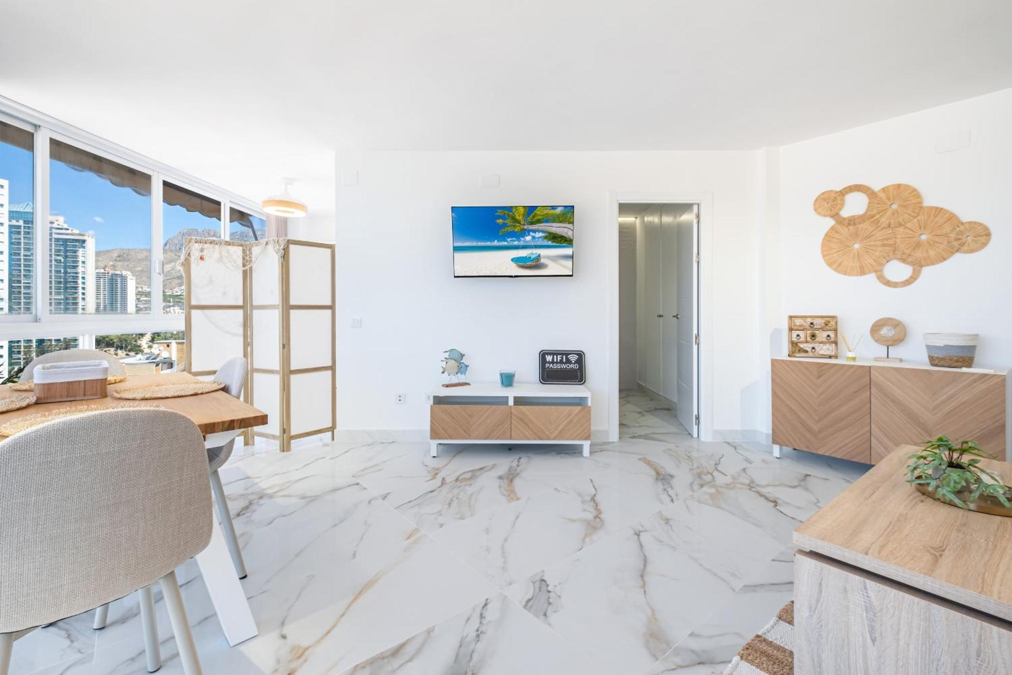 Atalaya Beach Apartments Sea View Финестрат Экстерьер фото