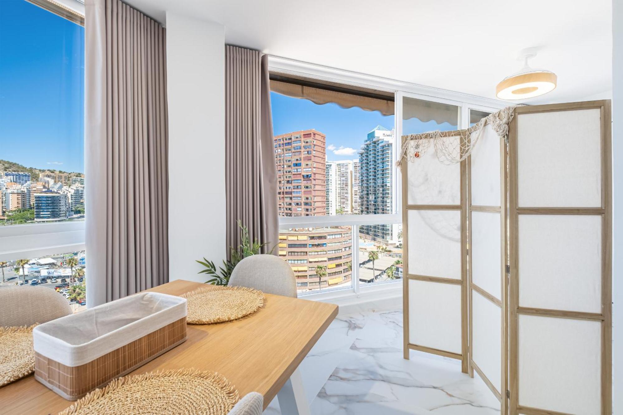Atalaya Beach Apartments Sea View Финестрат Экстерьер фото