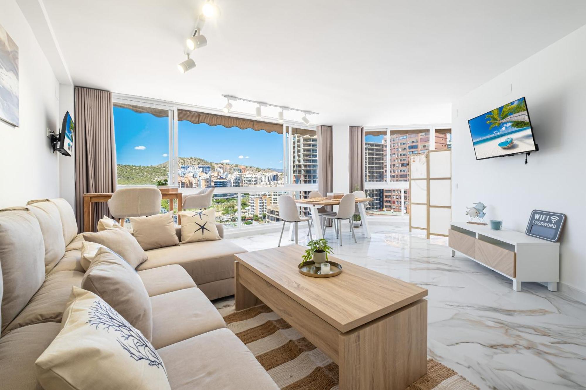 Atalaya Beach Apartments Sea View Финестрат Экстерьер фото