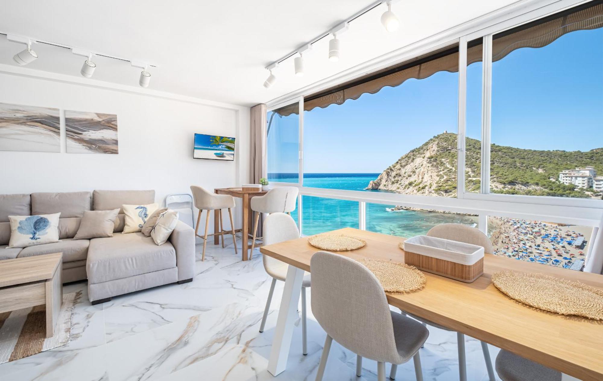 Atalaya Beach Apartments Sea View Финестрат Экстерьер фото